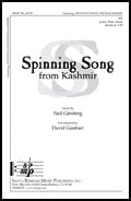 Spinning Song SA choral sheet music cover